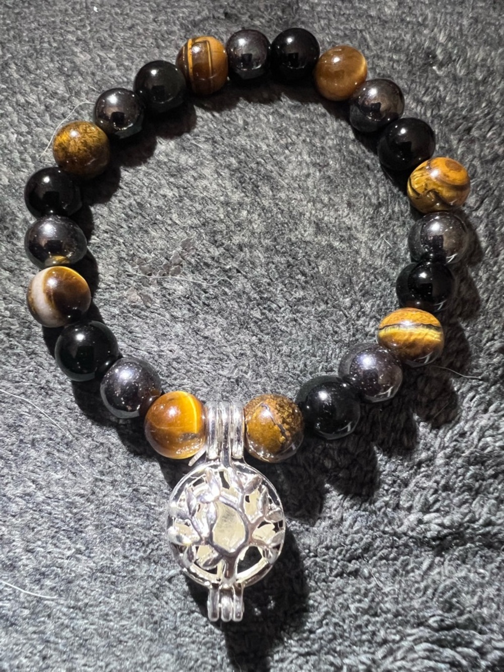 Tree of Life phenacite bracelet